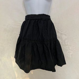 Anthropologie - Maeve Black Mini Skirt Size - Medium